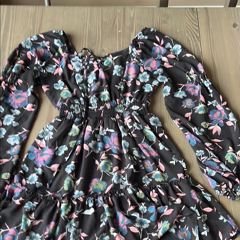 Floral Long Sleeve Dress